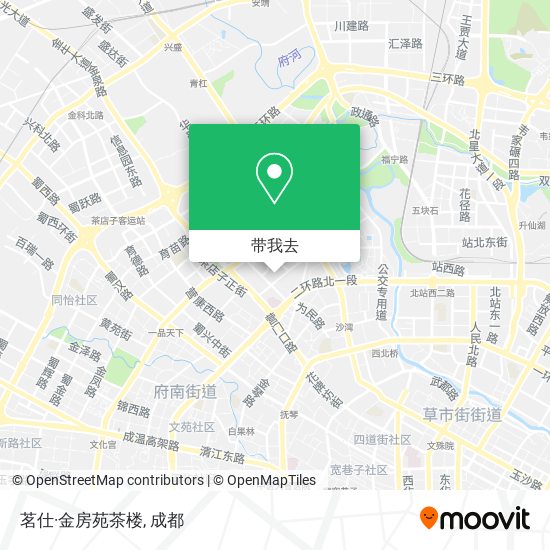 茗仕·金房苑茶楼地图