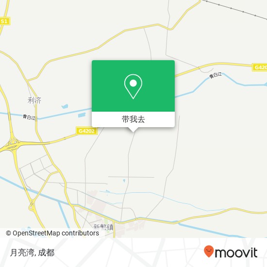 月亮湾地图