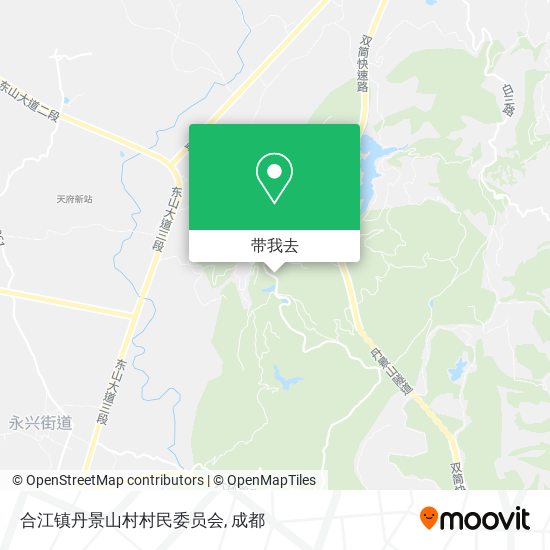 合江镇丹景山村村民委员会地图