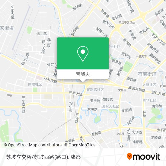 苏坡立交桥/苏坡西路(路口)地图