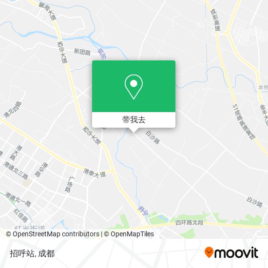招呼站地图