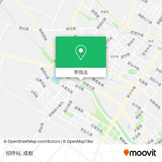 招呼站地图