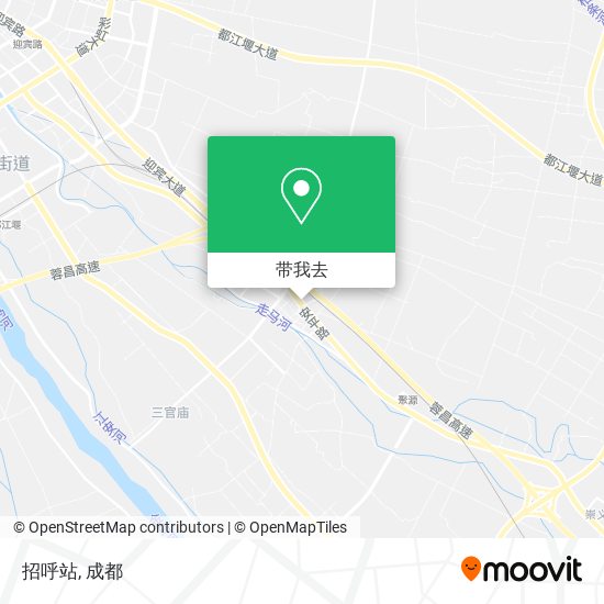 招呼站地图