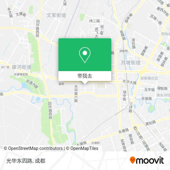 光华东四路地图