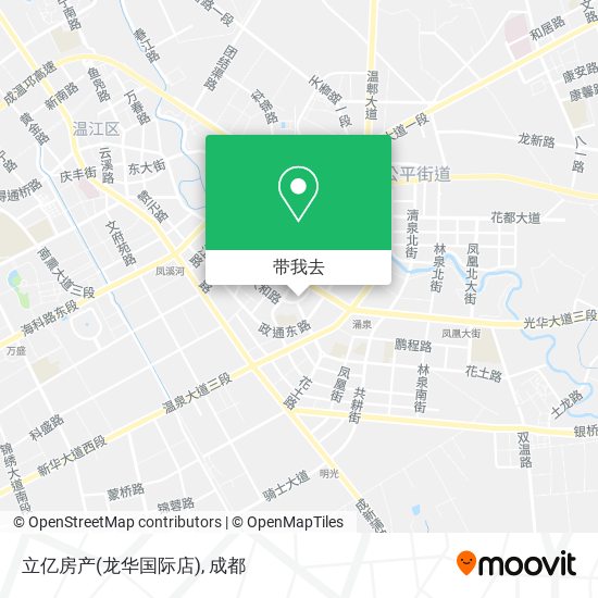 立亿房产(龙华国际店)地图