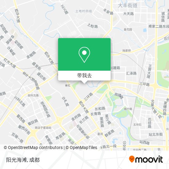 阳光海滩地图