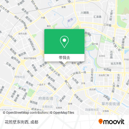 花照壁东街西地图