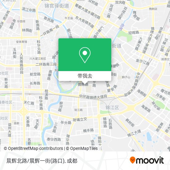 晨辉北路/晨辉一街(路口)地图