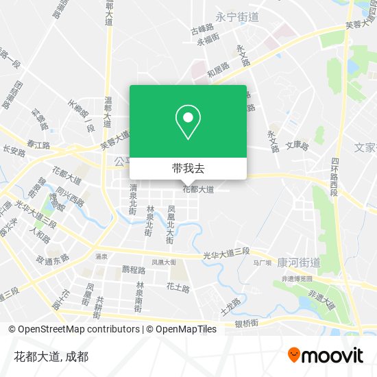 花都大道地图