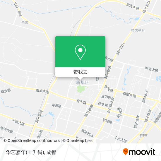 华艺嘉年(上升街)地图