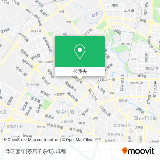 华艺嘉年(茶店子东街)地图