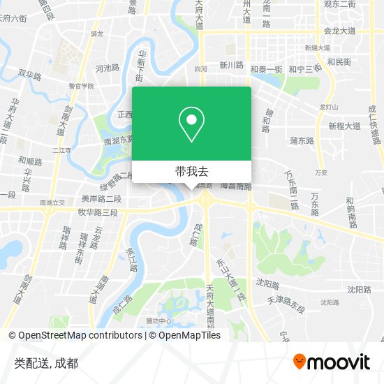 类配送地图