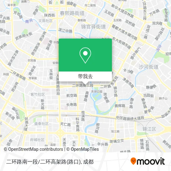 二环路南一段/二环高架路(路口)地图