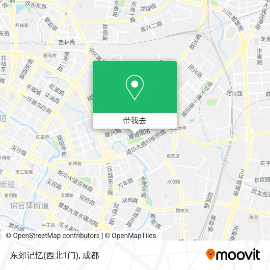 东郊记忆(西北1门)地图