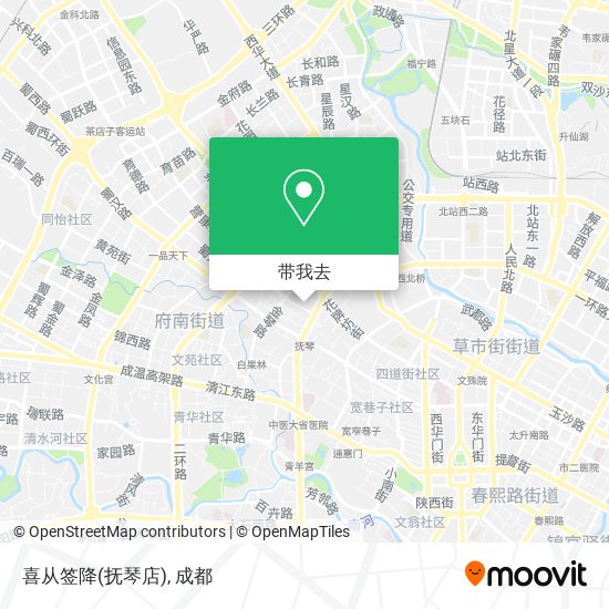 喜从签降(抚琴店)地图