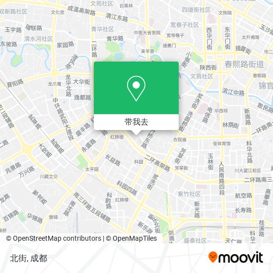 北街地图