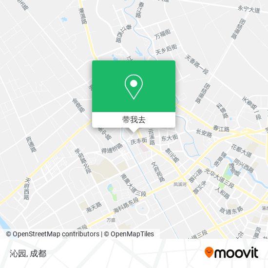 沁园地图