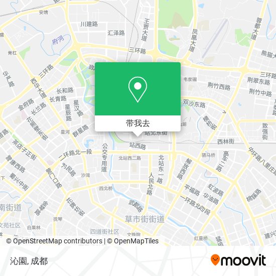 沁園地图