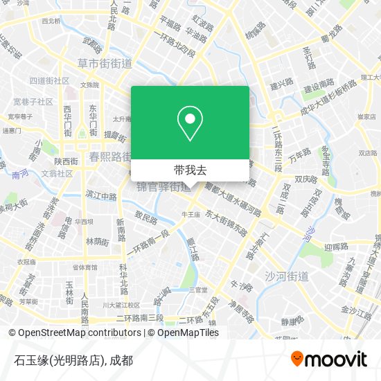 石玉缘(光明路店)地图