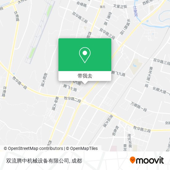 双流腾中机械设备有限公司地图