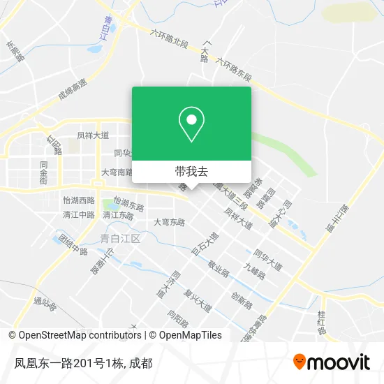 凤凰东一路201号1栋地图