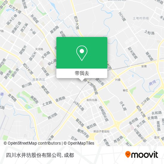 四川水井坊股份有限公司地图