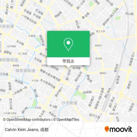 Calvin Kein Jeans地图