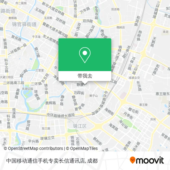 中国移动通信手机专卖长信通讯店地图