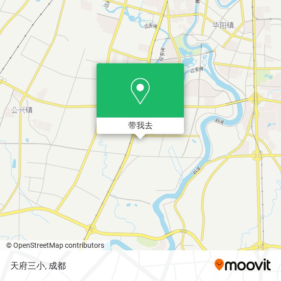 天府三小地图