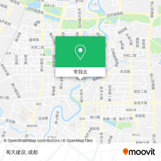 蜀天建设地图