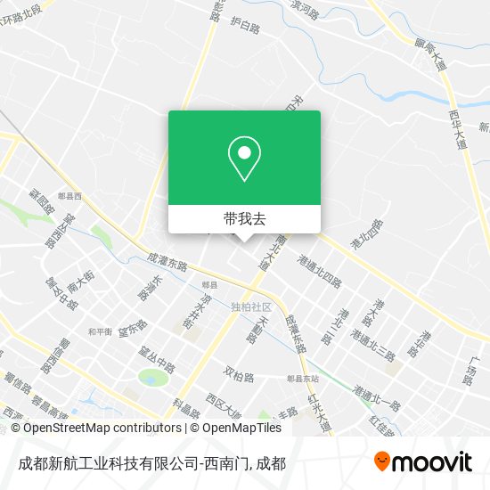 成都新航工业科技有限公司-西南门地图