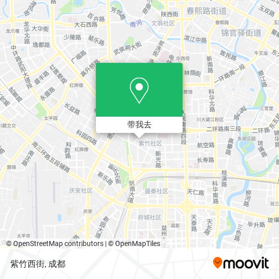 紫竹西街地图