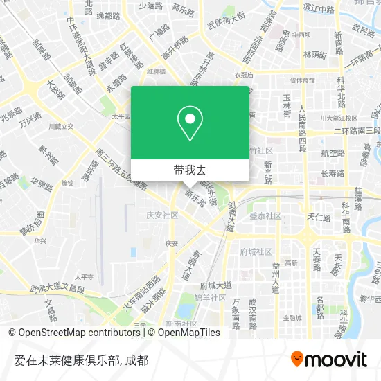 爱在未莱健康俱乐部地图