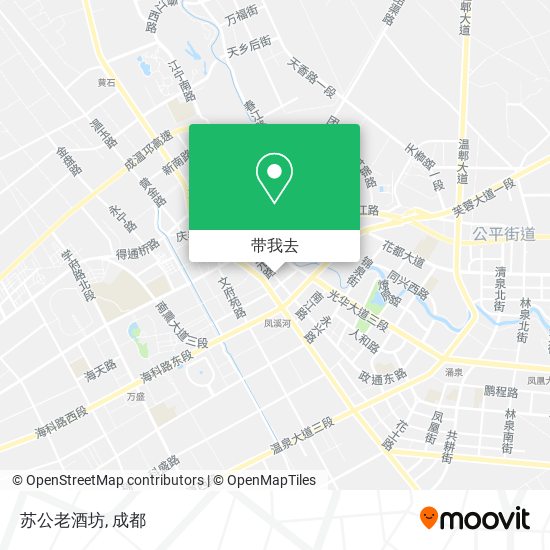 苏公老酒坊地图