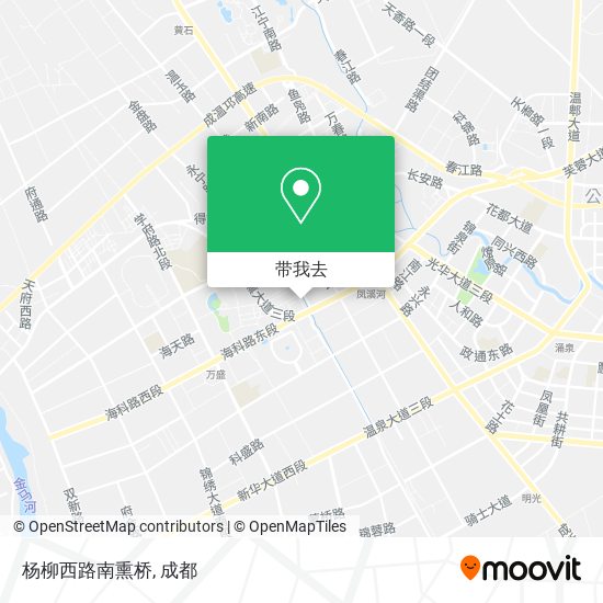 杨柳西路南熏桥地图