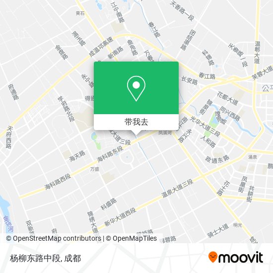 杨柳东路中段地图