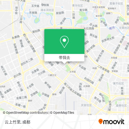 云上竹里地图