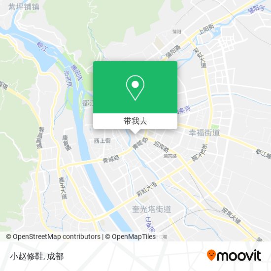 小赵修鞋地图