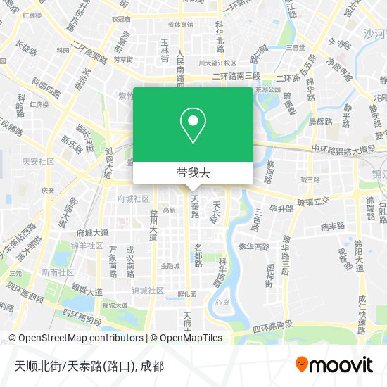 天顺北街/天泰路(路口)地图