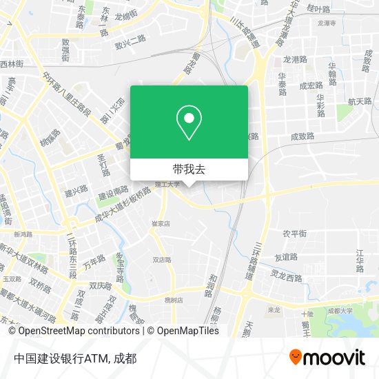 中国建设银行ATM地图