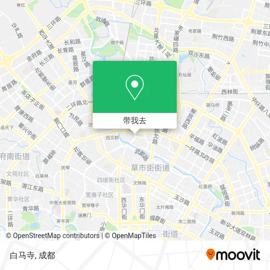 白马寺地图