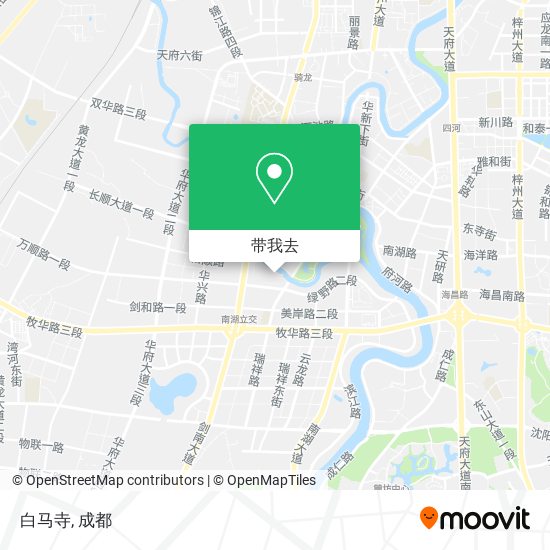 白马寺地图