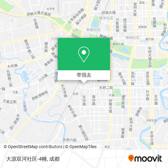 大源双河社区-4幢地图
