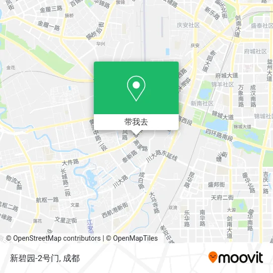 新碧园-2号门地图