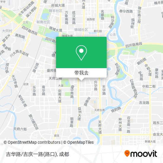 吉华路/吉庆一路(路口)地图