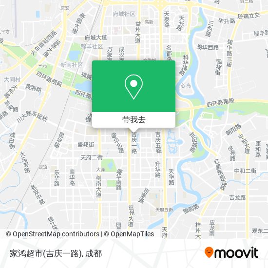 家鸿超市(吉庆一路)地图