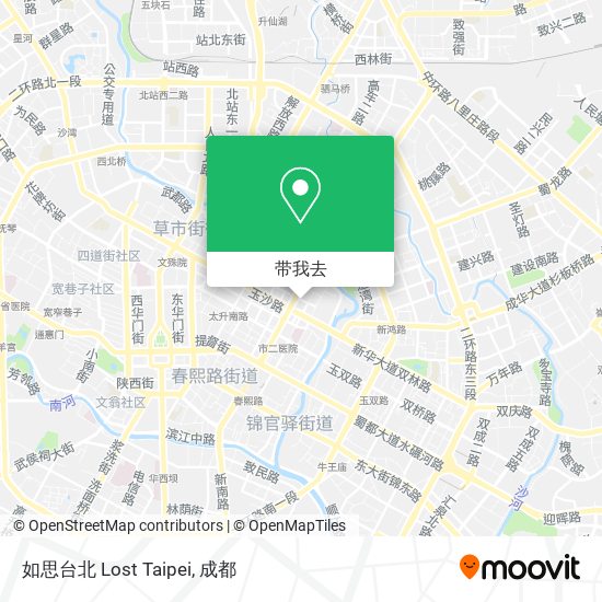 如思台北 Lost Taipei地图