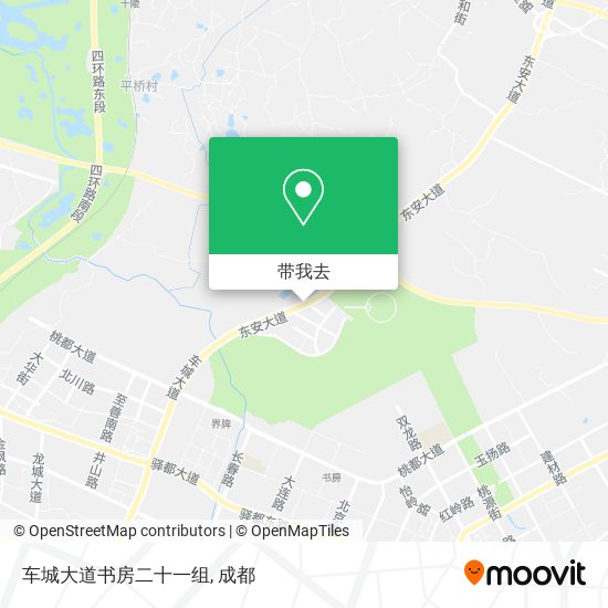 车城大道书房二十一组地图
