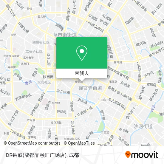 DR钻戒(成都晶融汇广场店)地图