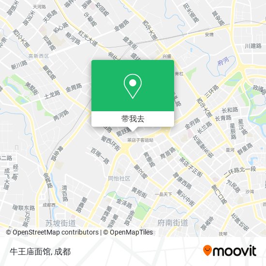 牛王庙面馆地图